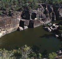 Macintyre Falls lookout - Geraldton Accommodation