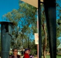 Charleville - Steiger Vortex Rainmaking Guns - Geraldton Accommodation