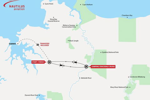 Adelaide River Jumping Crocodile Cruise With Roundtrip Helicopter From Darwin - Geraldton Accommodation 3