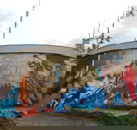 Willans Hill Water Tower Mural - Geraldton Accommodation