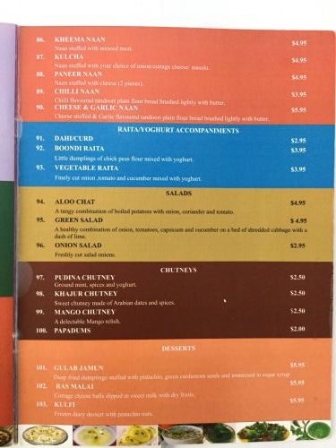 Bombay Kitchen - Geraldton Accommodation 3