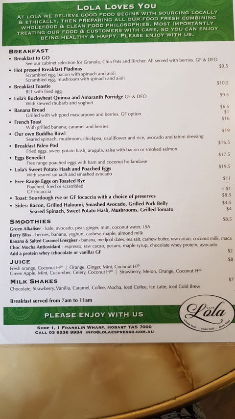 Cafe Lola - Geraldton Accommodation 8