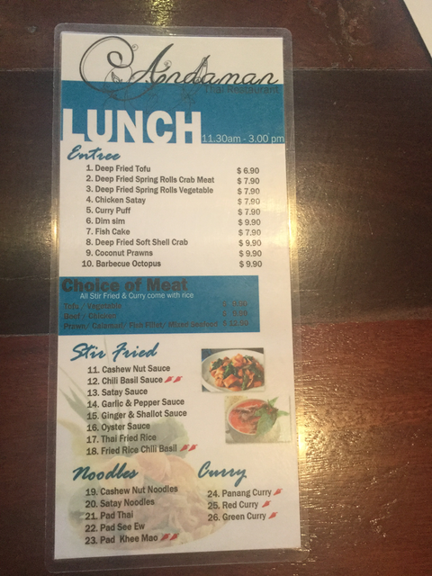 Andaman Thai Restaurant - Geraldton Accommodation 4