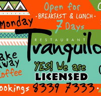 Restaurant Tranquilo - Geraldton Accommodation