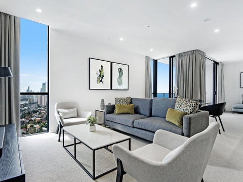Qube Broadbeach - Luxury 2 Bedroom Ocean View - Geraldton Accommodation 0