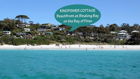 KINGFISHER COTTAGE Beachfront At The Binalong Bay - Geraldton Accommodation 16