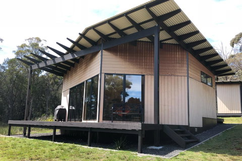 BAY OF FIRES ECO HUT Off Grid Experience At Binalong Bay - Geraldton Accommodation 0