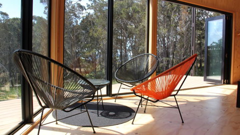 BAY OF FIRES ECO HUT Off Grid Experience At Binalong Bay - Geraldton Accommodation 11
