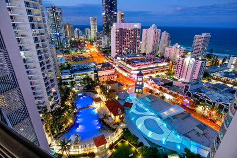 Chevron Renaissance - 2 Bedroom 1 Bathroom - LEVEL 24 OCEAN VIEWS - Self Contained & Privately Managed - Geraldton Accommodation 0