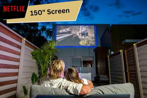 Cinema Under The Stars, Near Beach, CBD & Airport - Geraldton Accommodation 0