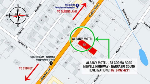 Aalbany Motel Narrabri - Geraldton Accommodation 1