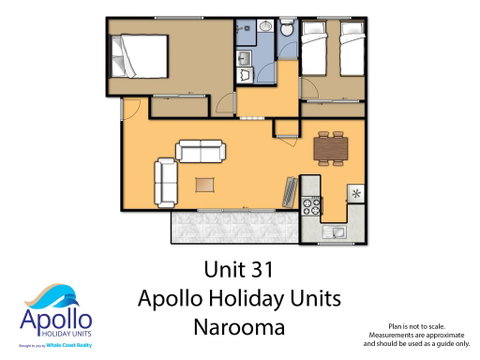 Apollo Unit 27 - Geraldton Accommodation 1