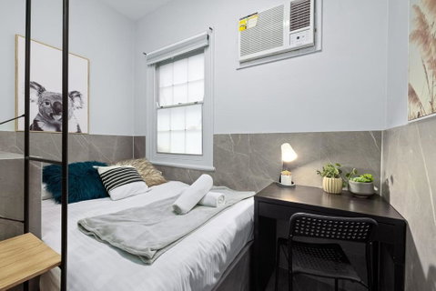 Modern Double Room - AC - Seconds To Central CBD - Near UTS& USYD& Darling Harbour& ICC&High Rated Restaurants - Shared Bathroom - Geraldton Accommodation 0