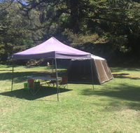 Basin Ku-ring-gai Campsite Set Up - Geraldton Accommodation
