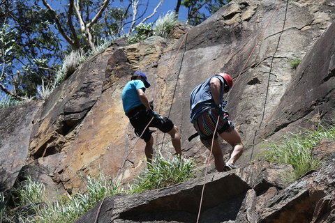 Abseiling The Kangaroo Point Cliffs In Brisbane - Geraldton Accommodation 4