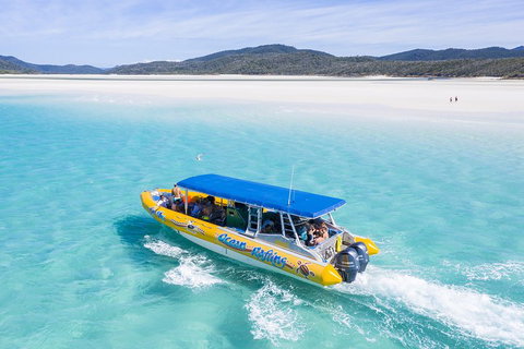 Great Barrier Reef Scenic Flight And Ocean Rafting Whitehaven Beach Day Trip - Geraldton Accommodation 5