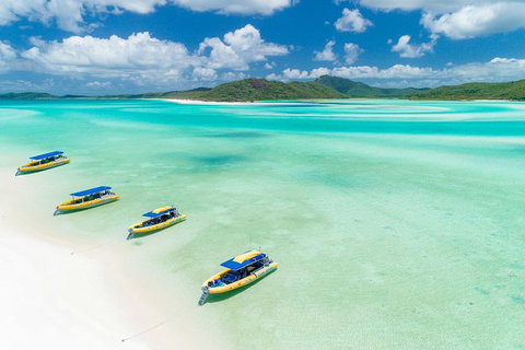 Great Barrier Reef Scenic Flight And Ocean Rafting Whitehaven Beach Day Trip - Geraldton Accommodation 2