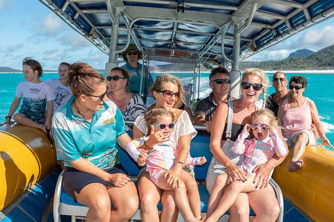 Ocean Rafting Tour To Whitehaven Beach, Hill Inlet Lookout & Top Snorkel Spots - Geraldton Accommodation 3