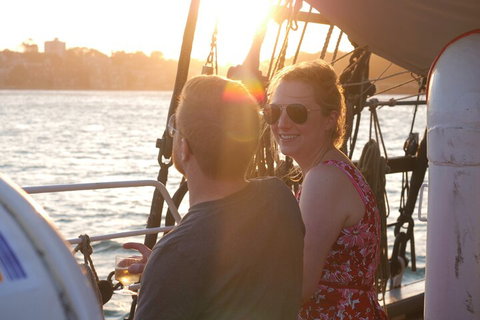 Sydney Harbour Tall Ship Wine & Canapes Evening Cruise - Geraldton Accommodation 0