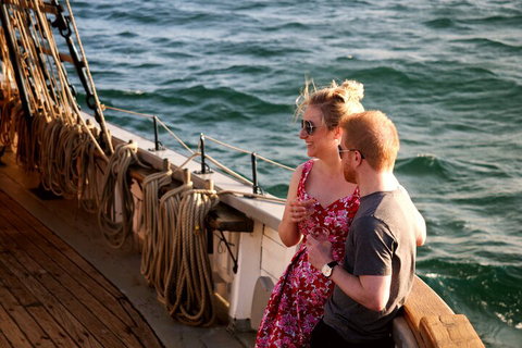 Sydney Harbour Tall Ship Wine & Canapes Evening Cruise - Geraldton Accommodation 4